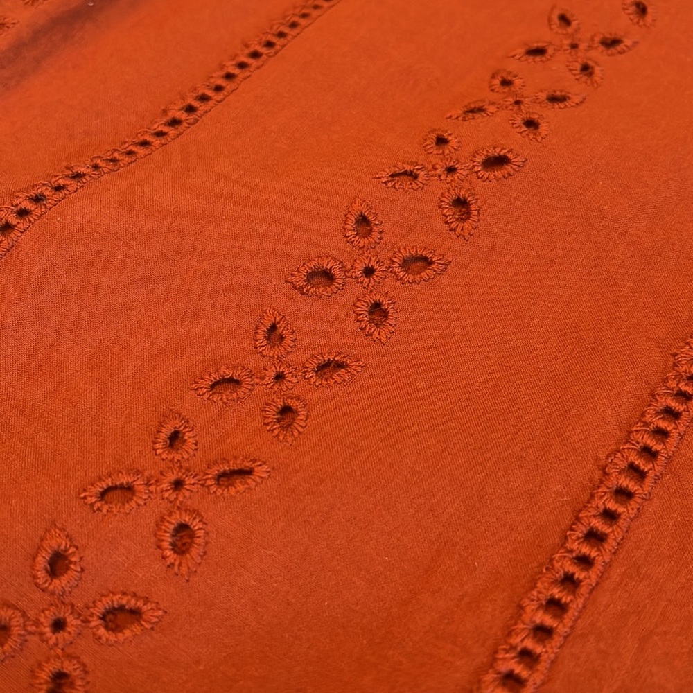 Nwt Women’s Universal Thread Burnt Orange Top - image 4